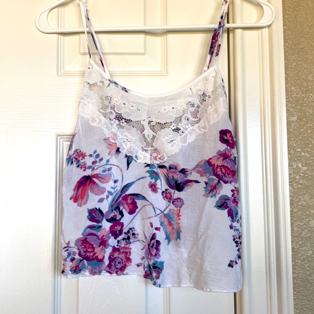 In Bloom Lace Floral Tank